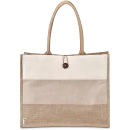 Okiyo Fukei Jute & Cotton Tote - Unbranded